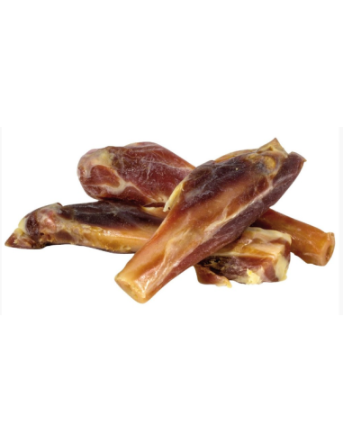 Lot de 3 os jambon pour petit chien (emballé sous vide) - friandises naturelles pour chien