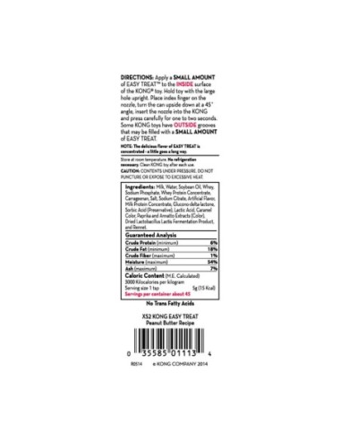 KONG Peanut Butter Easy Treat