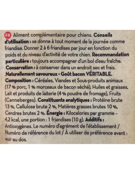 Friandises Snacks™ Bacon & Cheese KONG pour chien