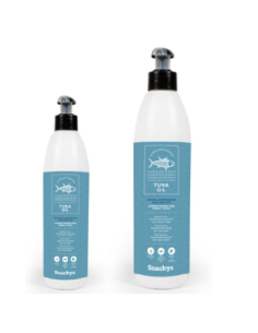 Huile de thon pour chien ou chat, Riche en Oméga 3