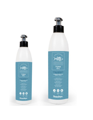 Huile de thon pour chien ou chat, Riche en Oméga 3