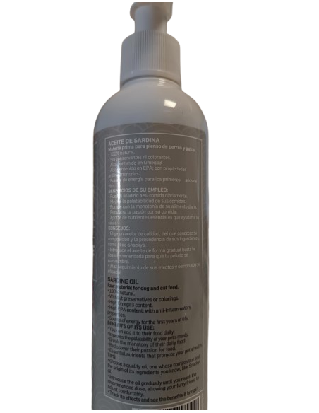 Huile de sardine 250mL