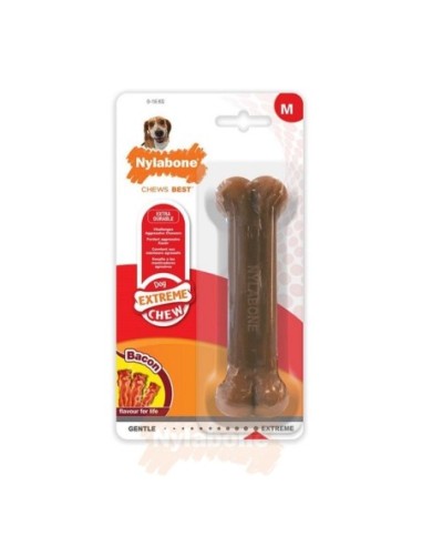 Nylabone dura chew Bacon - jouet à mâcher pour chien