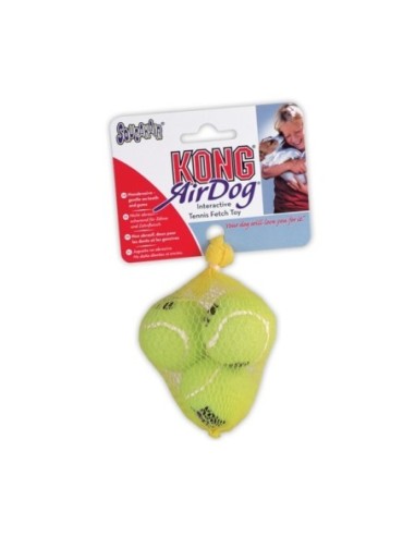 Jouet KONG AirDog Squeakair Ball par 3