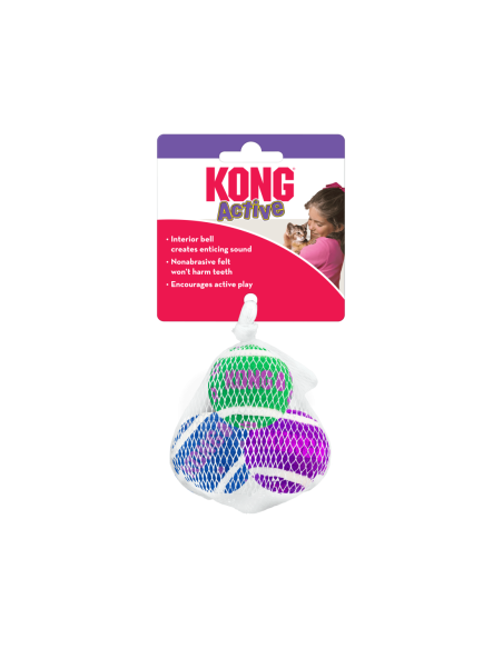 Balle pour chats CAT ACTIVE TENNIS BALLS W/BELLS