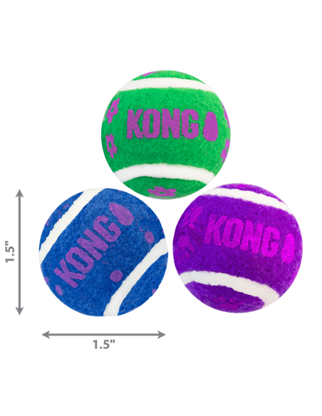 Balle pour chats CAT ACTIVE TENNIS BALLS W/BELLS