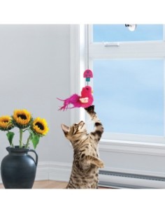 KONG CONNECTS WINDOW TEASER - jouet chat sur ventouse 2