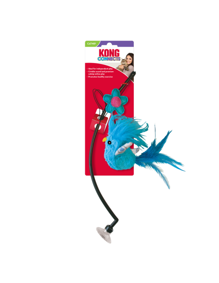 KONG CONNECTS WINDOW TEASER - jouet chat sur ventouse