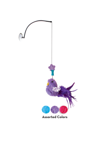 KONG CONNECTS WINDOW TEASER - jouet chat sur ventouse