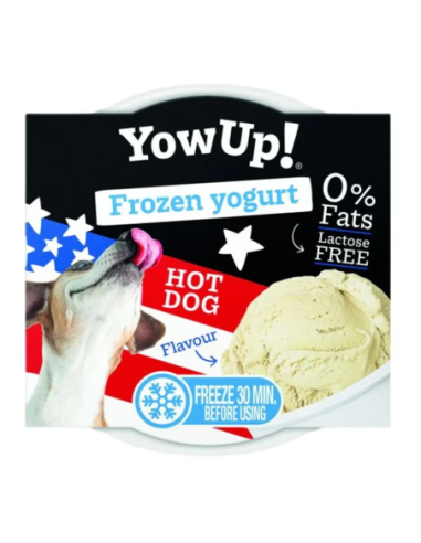 Yaourt glacé hot dog pour chien et chat - Yowup
