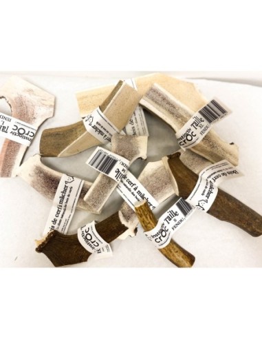 Bois de cerf fendu - INSTINCTIV CROC - friandises naturelles à macher pour chien