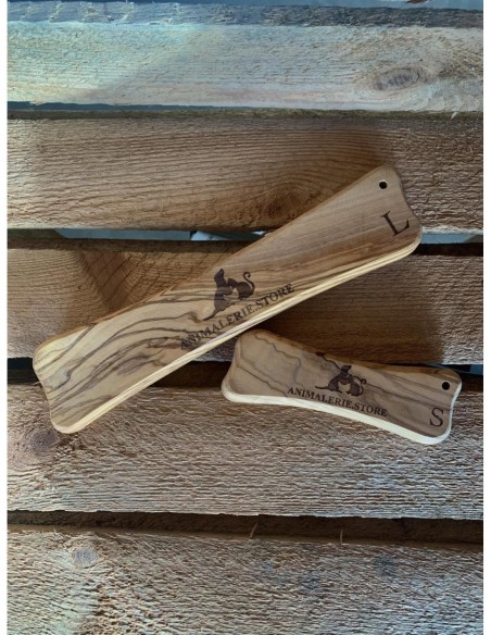 Bois d'olivier en forme d'os Instinctiv Croc