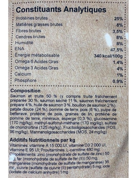 Croquette sans céréales allégée à la truite pour chien adulte / sénior - INSTINCTIV CROC