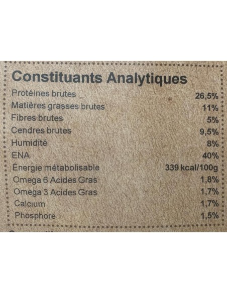 Croquette sans céréales au lapin pour chien adulte - INSTINCTIV CROC