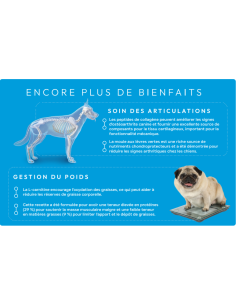 Croquette vétérinaires  Peptide+ contrôle du poids et soins des articulations - INSTINCTIV CROC 2