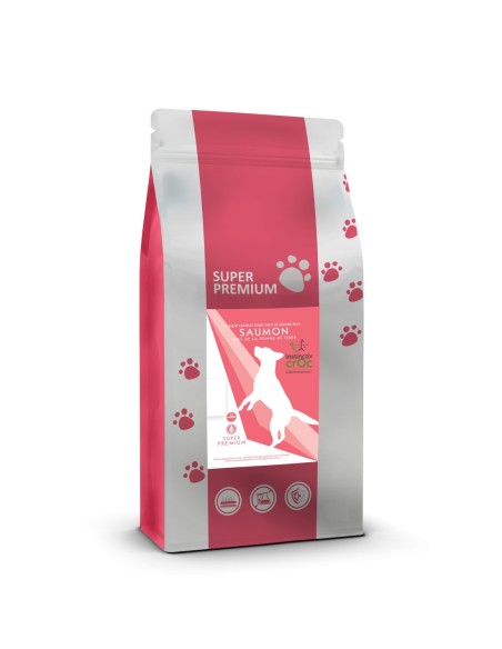 Croquette Super Premium Saumon chiot grande race  - INSTINCTIV CROC