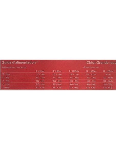 Croquette Super Premium Saumon chiot grande race  - INSTINCTIV CROC