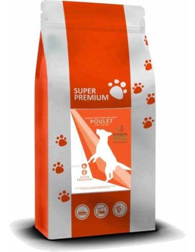 Croquette Super Premium Poulet Chien Grande Race - INSTINCTIV CROC