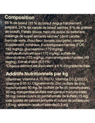 Croquettes Superfood - Boeuf Angus - Instinctiv crOc