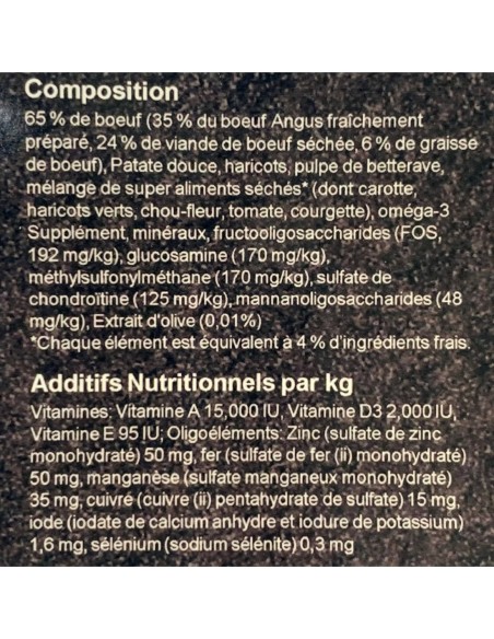 Croquettes Superfood - Boeuf Angus - Instinctiv crOc