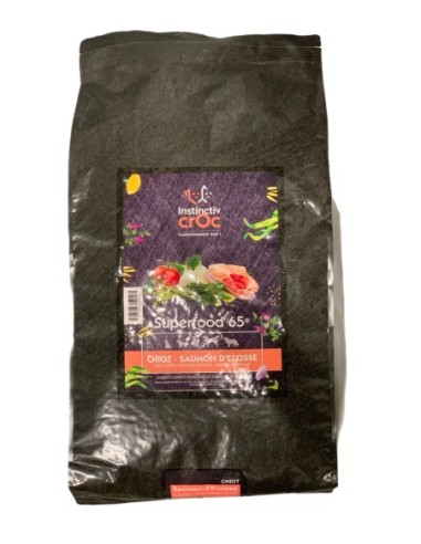 Croquette Saumon d'Ecosse Superfood - pour chiots