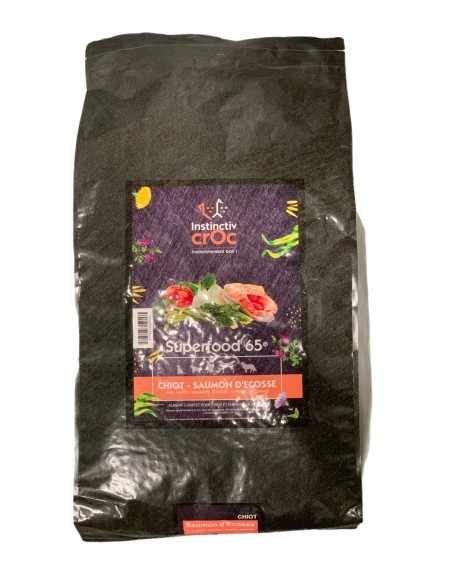 Croquette Saumon d'Ecosse Superfood - pour chiots