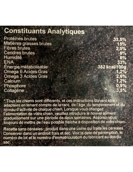 Croquette Saumon d'Ecosse Superfood - pour chiots