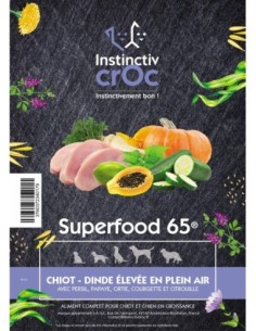 Croquette Dinde élevée en plein air Superfood - pour chiots