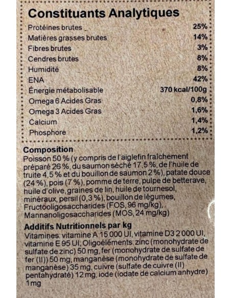 Croquettes sans céréales à l'aiglefin pour chien - INSTINCTIV CROC