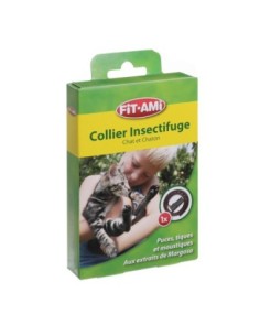 COLLIER INSECTIFUGE  pour chat  ou chaton FIT-AMI