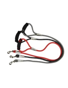 Laisse en nylon rond - poignée confort 120cm*13mm - pour chien