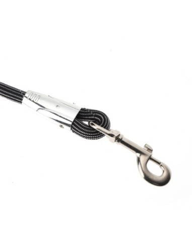 Laisse en nylon rond - poignée confort 120cm*13mm - pour chien