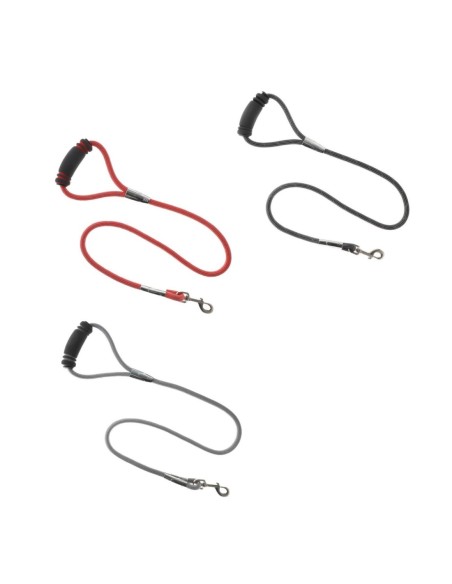 Laisse en nylon rond - poignée confort 120cm*13mm - pour chien