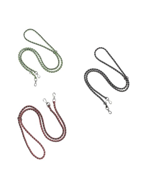 LAISSE DRESSAGE 2,5M NYLON REFLECTIF - pour chien