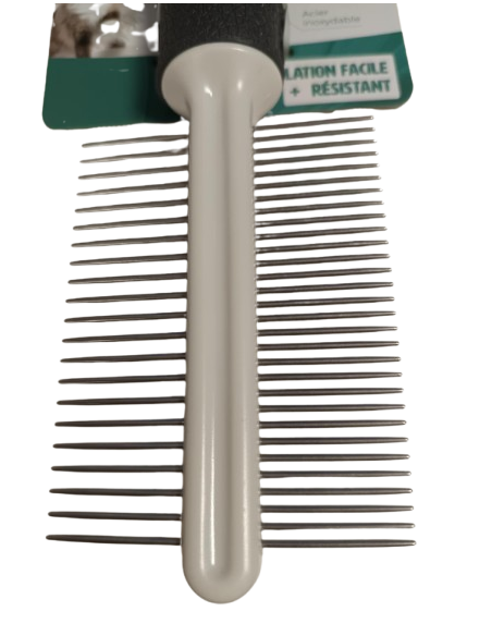 Double peigne démêlant avec poignet ergonomique - Mon Ami Luki