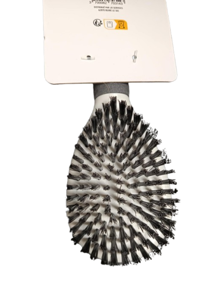 Brosse 2 en 1 avec un manche rubber - Mon ami Luki