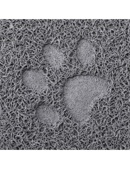 Tapis gamelle / litière Anthracite