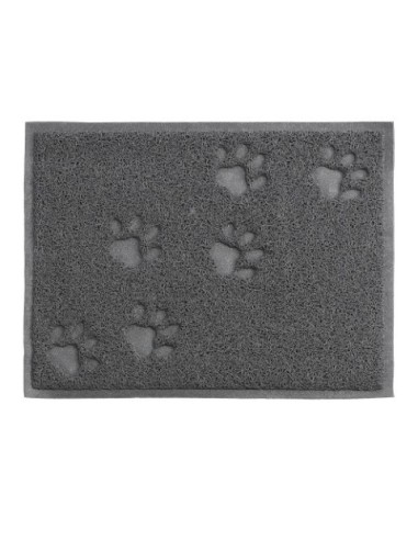 Tapis gamelle / litière Anthracite