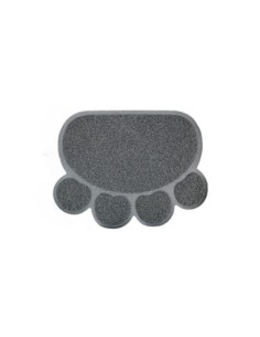 Tapis gamelle / litière patoune Anthracite