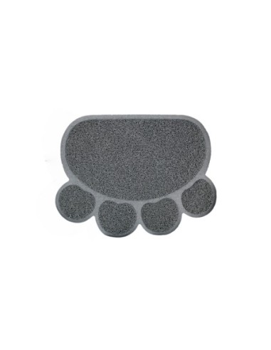 Tapis gamelle / litière patoune Anthracite