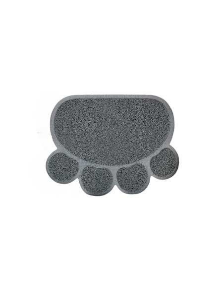 Tapis gamelle / litière patoune Anthracite