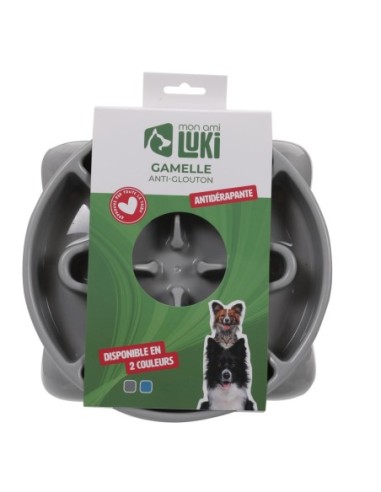 Gamelle anti glouton moyenne taille Mon ami luki