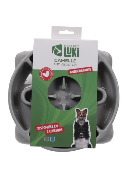 Gamelle anti glouton moyenne taille Mon ami luki