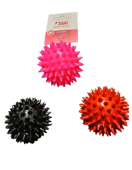 Balle à picots pour chien - Mon Ami Luki