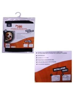 Housse de protection imperméable pour coffre de voiture -145 x 205 cm – noir - Mon Ami Luki