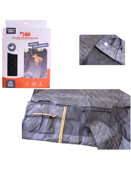 Protection premium pour animaux – banquette arrière intégrale et imperméable 137x147 – Mon ami Luki