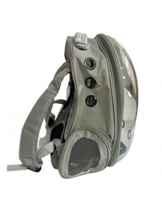 Sac à dos de transport transparent pour chat ou petit chien 2