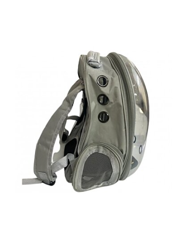 Sac à dos de transport transparent pour chat ou petit chien
