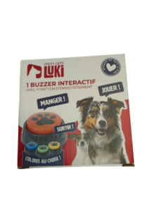 Buzzer interactif avec fonction d'enregistrement – Mon ami Luki