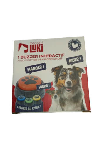 Buzzer interactif avec fonction d'enregistrement – Mon ami Luki